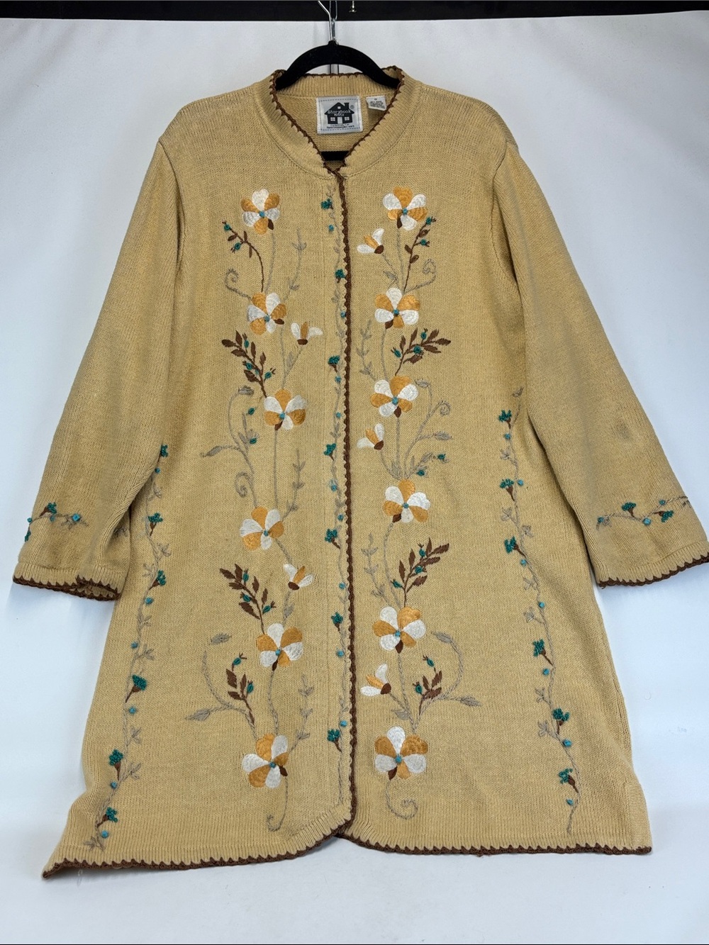 STORYBOOK KNITS Vintage Cardigan Sweater Womens Size 1X